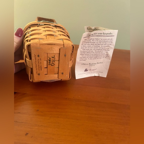 1996 Chives Booking Basket - Picture 3 of 4
